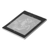 HeveliusのTaurusのようなクロム ノートパッド (回転)