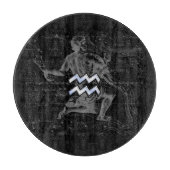 Heveliusマップ上のアクエリアスのようなクロム カッティングボード (正面)