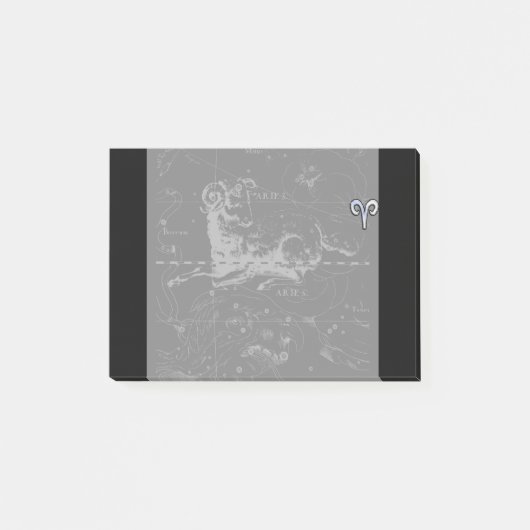 Hevelius上のクロムライク〔占星術の〕十二宮図シンボル ポストイット (正面)