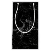 Hevelius著ジェミニ星座の地図の版木、銅版、版画 スモールペーパーバッグ (正面)