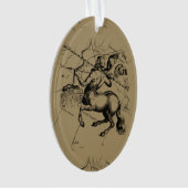 Hevelius著射手座の星座の地図 オーナメント (正面)