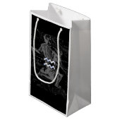 Hevelius 1690のクロームのようなアクエリアス〔占星術の〕十二宮図サイン スモールペーパーバッグ (正面アングル)