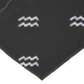 Hevelius 1690のクロームのようなアクエリアス〔占星術の〕十二宮図サイン テーブルクロス (アングル)