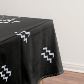 Hevelius 1690のクロームのようなアクエリアス〔占星術の〕十二宮図サイン テーブルクロス (インサイチュ)