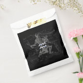 Hevelius 1690のクロームのようなアクエリアス〔占星術の〕十二宮図サイン フェイバーバッグ (封をした状態)