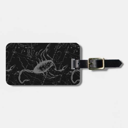 Hevelius 1690年著蠍座の星座 ラゲッジタグ (正面横)