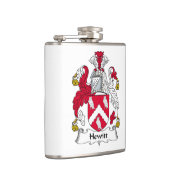 Hewittの家紋 フラスク (右)