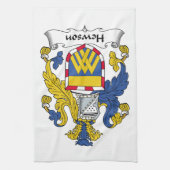 Hewsonの家紋 キッチンタオル (縦)