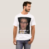hewson、自由の昨晩。 tシャツ (正面フル)