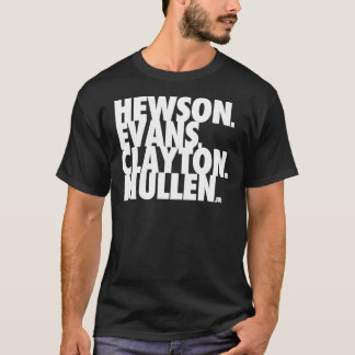 Hewson Evans Clayton and Mullen Classic T-Shirt Tシャツ