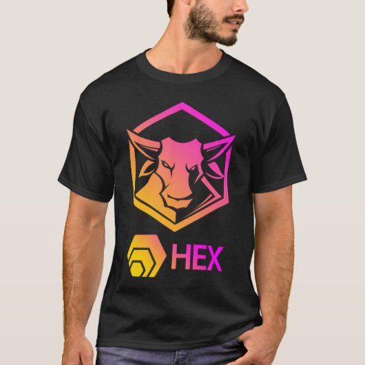 HEXクリプトヘキシカンのブルTシャツ Tシャツ (正面)