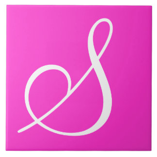 Hex ff33cc色番号モノグラムセラミックタイル タイル