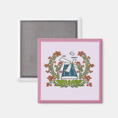 Hex Sign、ペンシルバニアオランダ、風車 マグネット (正面/裏面)