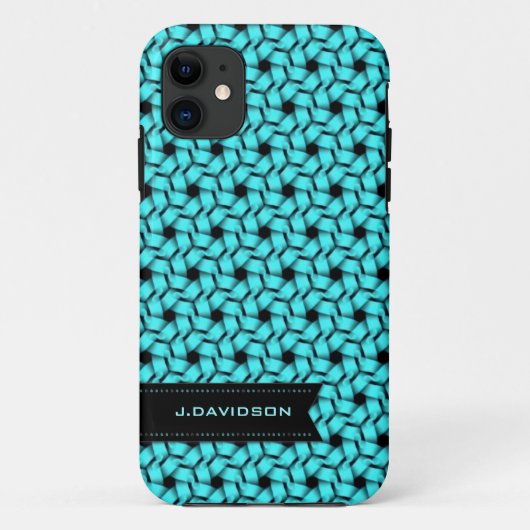 HeXaGoNアクアウィーブパターンiPhone 5ケース Case-Mate iPhoneケース (裏面)