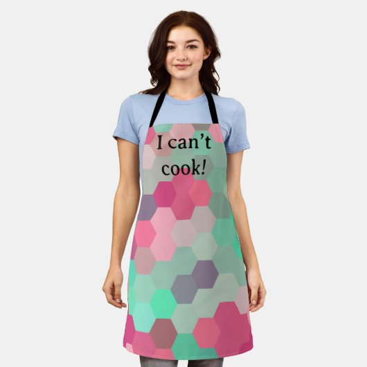 Hexagon  エプロン (着用した状態)