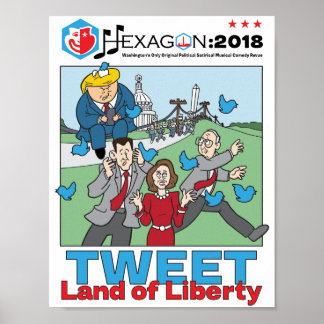 Hexagon 2018: Tweet Land of Liberty ポスター