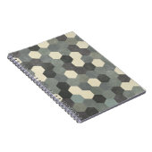 Hexagon Pattern ノートブック (右側)