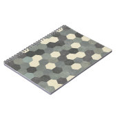 Hexagon Pattern ノートブック (左側)