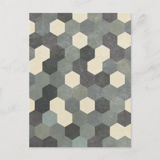 Hexagon Pattern ポストカード (正面)