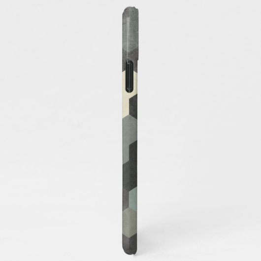 Hexagon Pattern iPhoneケース (右側)