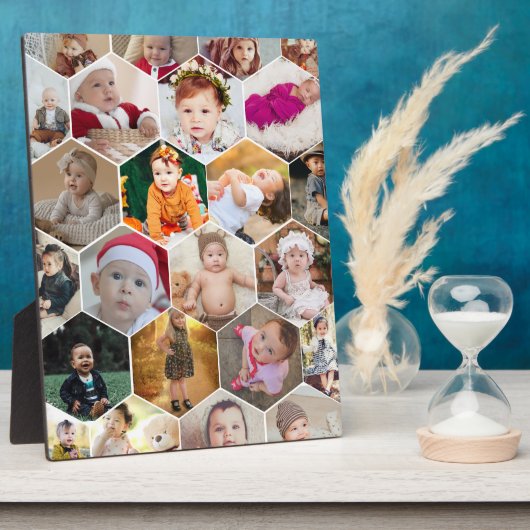 Hexagon Photo Collage フォトプラーク (側面)