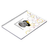 Hexagon-Pitti Spiral-Notizblock ノートブック (左側)