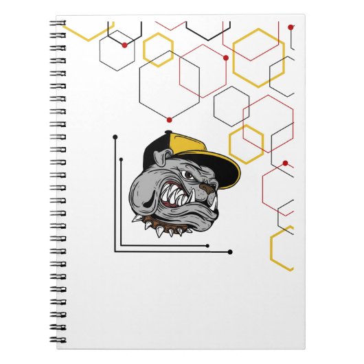 Hexagon-Pitti Spiral-Notizblock ノートブック (正面)