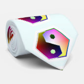 Hexagon Yin Yang ネクタイ (ロール)