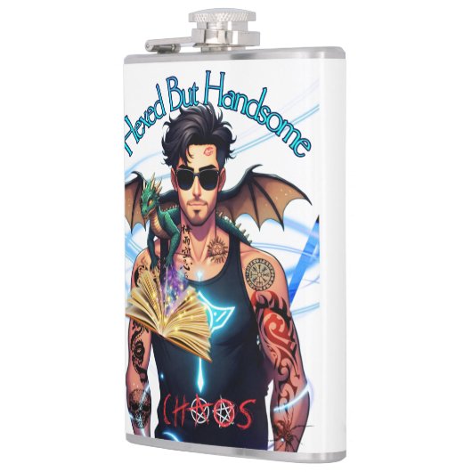 Hexed But Handsome Chaos フラスク (左)