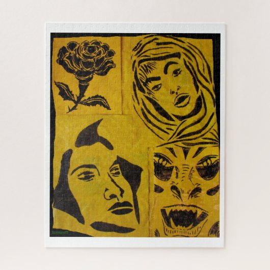 HEXEN-Puzzle -  ジグソーパズル (縦)