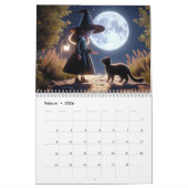 Hexenwelten: Ein Jahr voller Magie und Mysterien カレンダー (2月 2026)