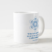 Hexnetの真実のジャンボマグ ジャンボコーヒーマグカップ (正面右)