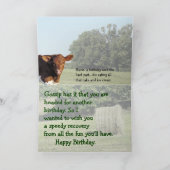 Hey Bdayカード – カスタマイズ任意の大事な行事 カード (内部)