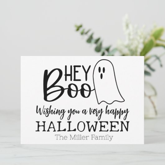 Hey Boo - A Gholy Greeting シーズンカード (スタンド正面)