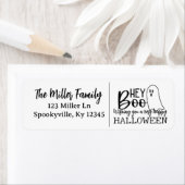 Hey Boo - A Gholy Greeting ラベル (インサイチュ)