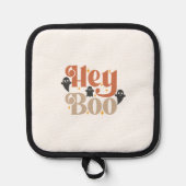 Hey Boo Boho Halloween Hey Boo Ghost 鍋敷き (正面)