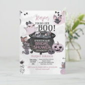 Hey Boo Halloween Bridal Shower 招待状 (スタンド正面)
