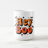 Hey Boo Mug – かわいいハロウィーンコーヒーカップ コーヒーマグカップ (中央)