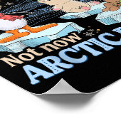 Hey Buddy W Ck Some Snowberries Not Now Arctic Puf ポスター (角)