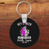 Hey Cancer I Don't Have Enough Middle Fingers For  キーホルダー (正面)