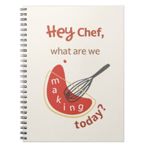 Hey Chef – Recipe Journal for Everyday Cooking ノートブック
