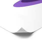 Hey Cu-Tea おもしろい Boba Tea Pun ポスター (角)