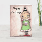 Hey Cupcake -誕生日カード カード (正面)