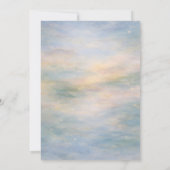 Hey Diddle Diddle Cat & Fiddle Baby Shower 招待状 (裏面)