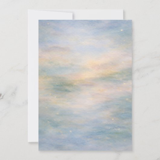 Hey Diddle Diddle Cat & Fiddle Baby Shower  招待状 (裏面)