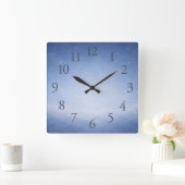 Hey Diddle Diddle Night Sky Nursery Wall Clock スクエア壁時計 (ホーム)