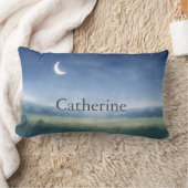 Hey Diddle Diddle Nursery Rhyme Lumbar Pillow ランバークッション (ブランケット)