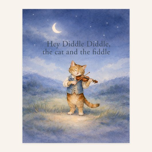 Hey Diddle Diddle – The Cat and the Fiddle   ポスター