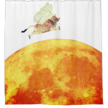 Hey Diddle Didleシャワーカーテン