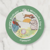 Hey Didle Didle誕生日パーティコレクション フェイバータグ (裏面)